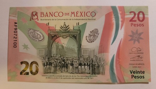 Peso mexican bill 2021 - peso,