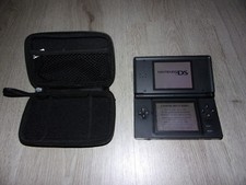 Console gameboy Nintendo DS lite noire avec chargeur, notice, sacoche,...