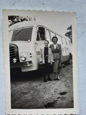 photo Car Autobus Autocar BERLIET 1950 ... 11,5 x 8,5 cm