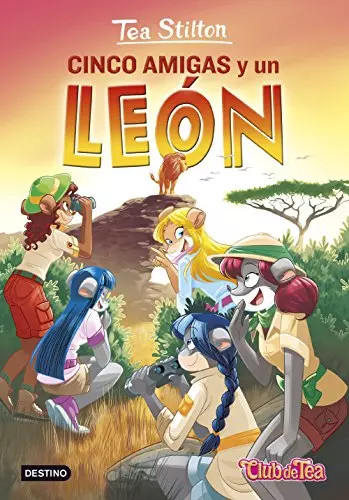 Cinco amigas león - cinco, un