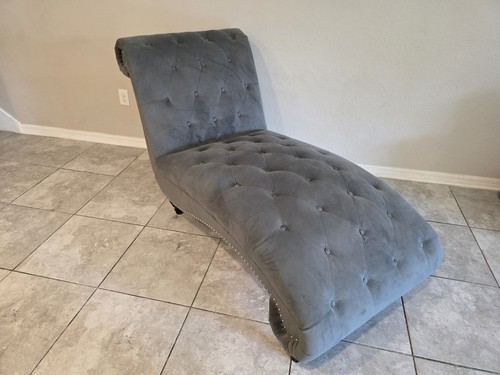 Gray tufted upholstered - gray,