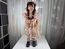 Poupée d'artiste poupée Monika Levenig poupée en vinyle 90 cm. Excellent état