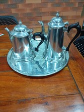 Café/théière Kirk Stieff vintage en étain