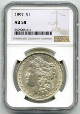 1897 Dollar En Argent Morgan
