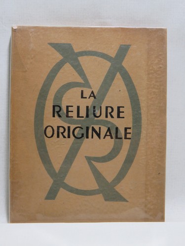 Reliure originale - reliure,