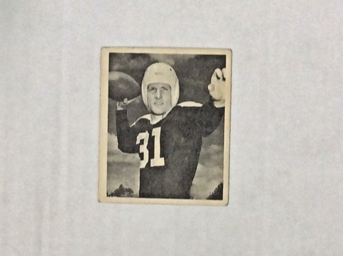 1948 bowman football - football, black