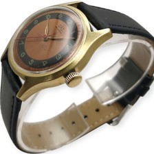 Cat 33mm 1940s Cal Mécanique BFG 800 LEBROCANTHEURE MONTRE VINTAGE WATCH