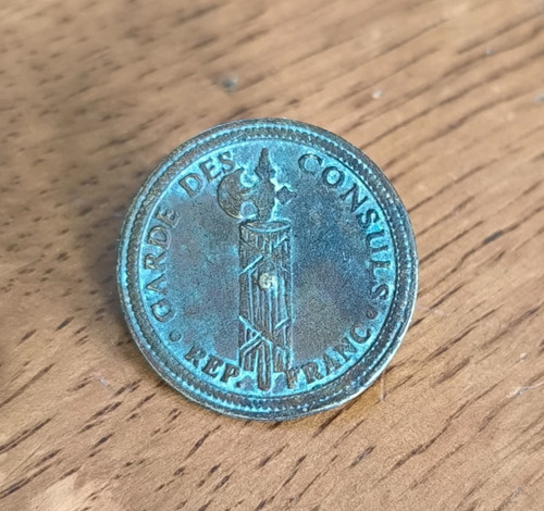 Ancien bouton garde - bouton, des