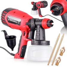 PISTOLET À PEINTURE ÉLECTRIQUE POUR MURS, PULVÉRISATION, UNITÉ À 3 BUSES