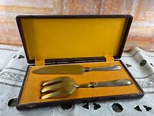 Coffret ancien service à