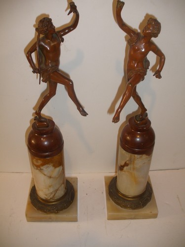 Pair antique exquisite listed - pair,