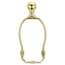 5 Pouce Lampe Harpe Trousse Épi Faîtage, 1 Set Détachable Abat-jour Support Doré