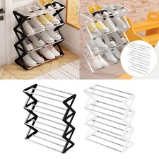 Range-chaussures à 4 Niveaux En Forme de X pour Un Accès Facile (41,9 X 18,5 X