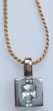 Pendentif collier rétro - collier,