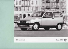 photo de presse / press photo original Lancia Y10 Selectronic 03/1991