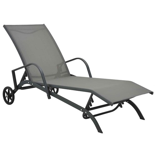 Chaise longue acier - longue,