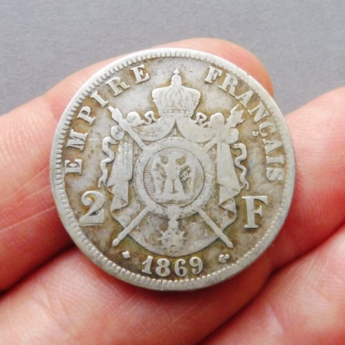 Napoléon iii tête laurée - laurée,