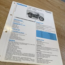 Yamaha XVS1100 Drag Star 1999 XVS 1100 5EL1 Fiche technique moto RMT ETAI