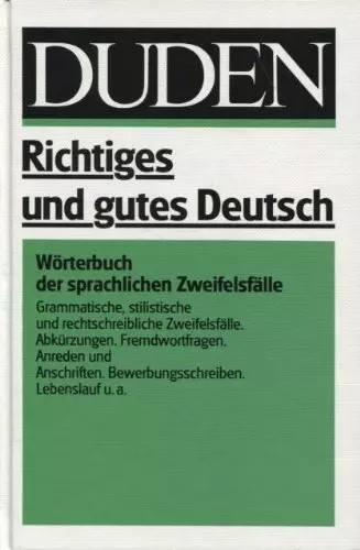 Duden richtiges und gutes - duden,