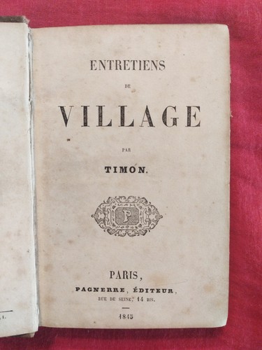 Entretiens village timon - de,
