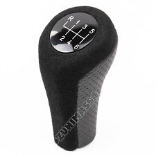 pour BMW E46 E60 E90 X3 X5 6 VITESSES Alcantara POMMEAU LEVIER DE VITESSE MANUEL