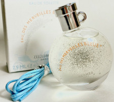 HERMES EAU DES MERVEILLES BLEUE  AVEC SON CORDON EDT 7,5 ML