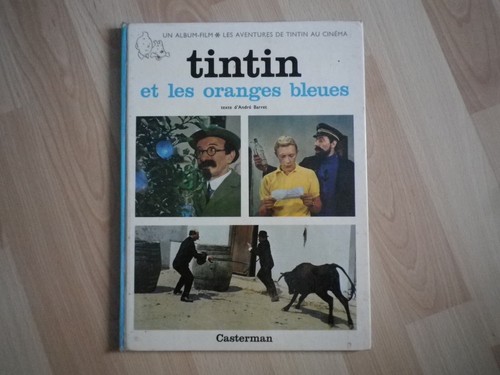 Tintin les oranges bleues - les,