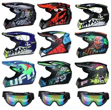 Casque de moto cross et bmx