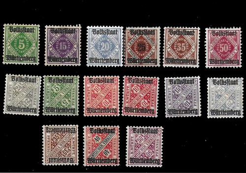 Timbres wurtemberg service - wurtemberg,