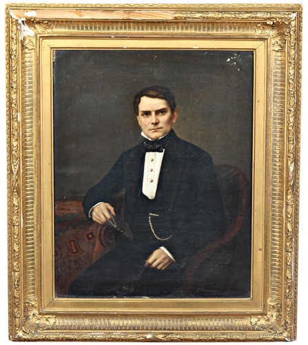 Portrait homme biedermeier - portrait, d’homme
