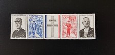 REUNION STAMP POSTE YVERT 403A " BANDE GENERAL DE GAULLE ND " NEUF xx LUXE W635