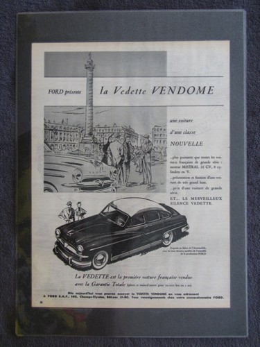 Ancienne réclame originale