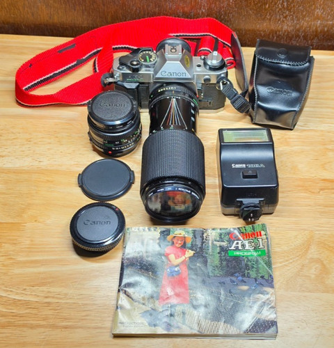 Canon program 35mm - ae-1, camera