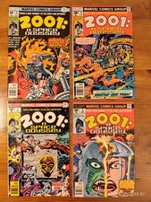 Lot 4 Marvel Comics 2001 A Space Odyssey #1, 2, 4, 5  1976 Jack Kirby