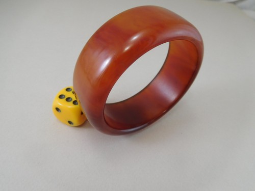 Bracelet bakelite vintage jonc - vintage,