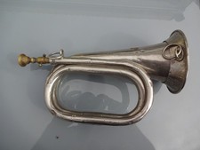 Bugle allemand ww2 gravé KS 1941 sorti grenier