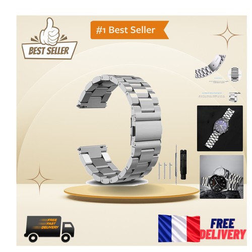 Bracelet montre acier - bracelet,