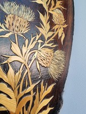 marqueterie de paille sur