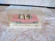 CADILLAC Eldorado Biarritz rose Ancienne SOLIDO Age d'Or  4500 1/43 en boite