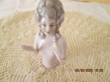 DEMI FIGURINE POUPEE A HABILLER  HALF DOLL TEE PUPPEE DEUTCHLAND 1920