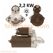 Démarreur pour BMW 5er E39 530 D 3er E46 320d + Touring 7er E38 730d 0986022710