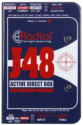 Radial j48 phantom powered - radial,