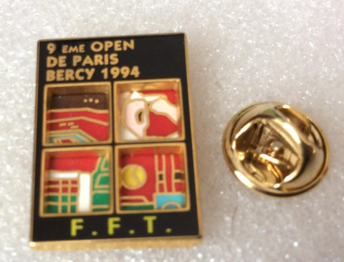 Rare pin vintage tennis - rare, 9