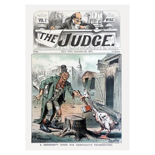 Affiche illustrée satire - affiche,
