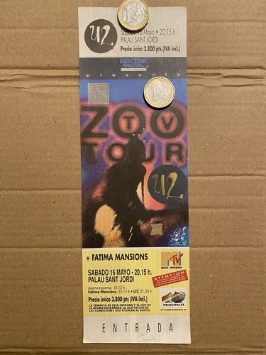 Ticket concert 1992 - concert,