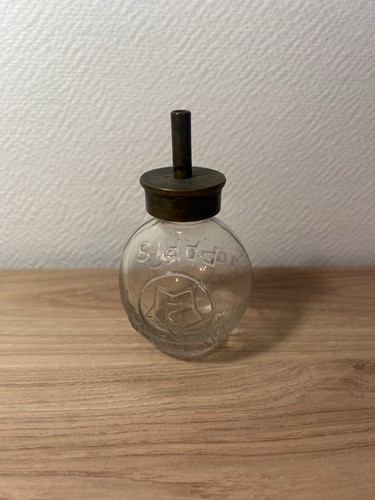 Ancienne burette huile - ancienne,