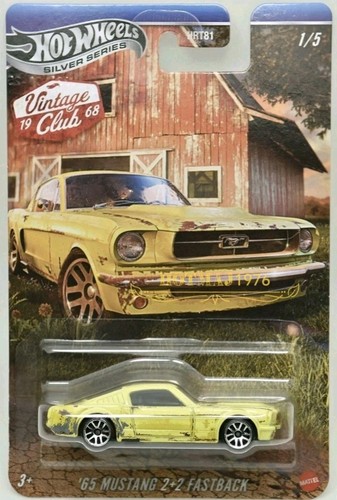Hot wheels ford mustang - '65,
