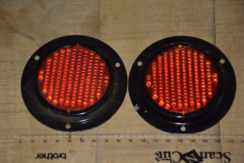 Lot catadioptre rond - catadioptre, vintage