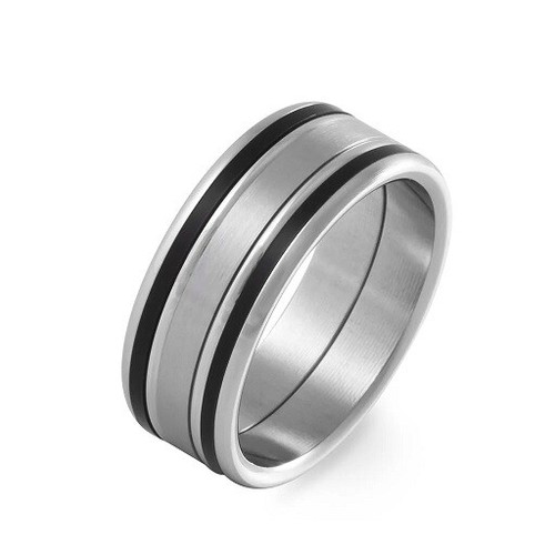 Bague margalith acier - bague,