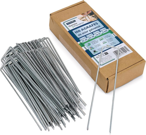 100 piquets fixation en - 100,